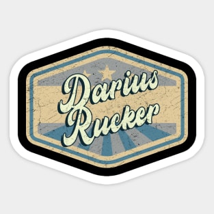 vintage Darius Rucker Sticker